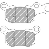 Pastiglie Freno Ferodo Off-Road FDB2317SG Posteriore per CAN-AM DEFENDER 800 DPS 800 2016 - 2017